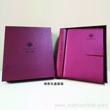 Hardcover Printed PU Custom Notebook